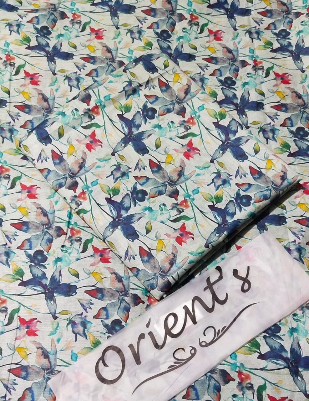 Orient brand Lawn 2peice Suit Unstitched for women