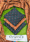 Orient brand 3peice Suit with Voil Unstitched for women