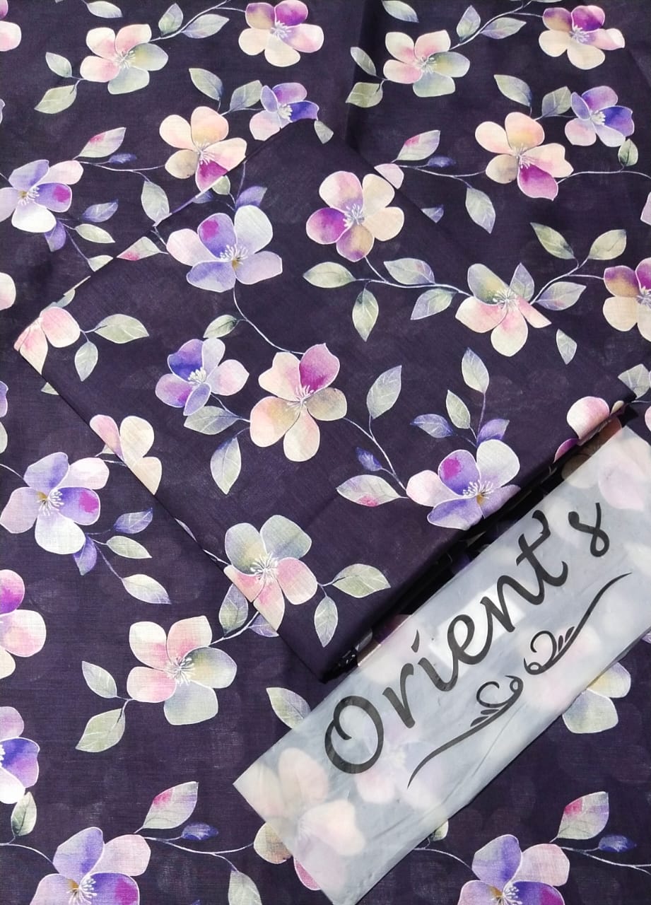Orient brand Lawn 2peice Suit Unstitched for women